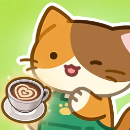 Значок Merge Cat Cafe : Coffee cat